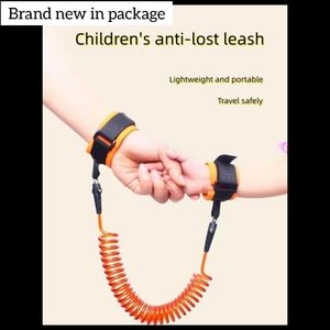 Child parent safety harness bracelet. Safety rope keeps your child with eyeshot